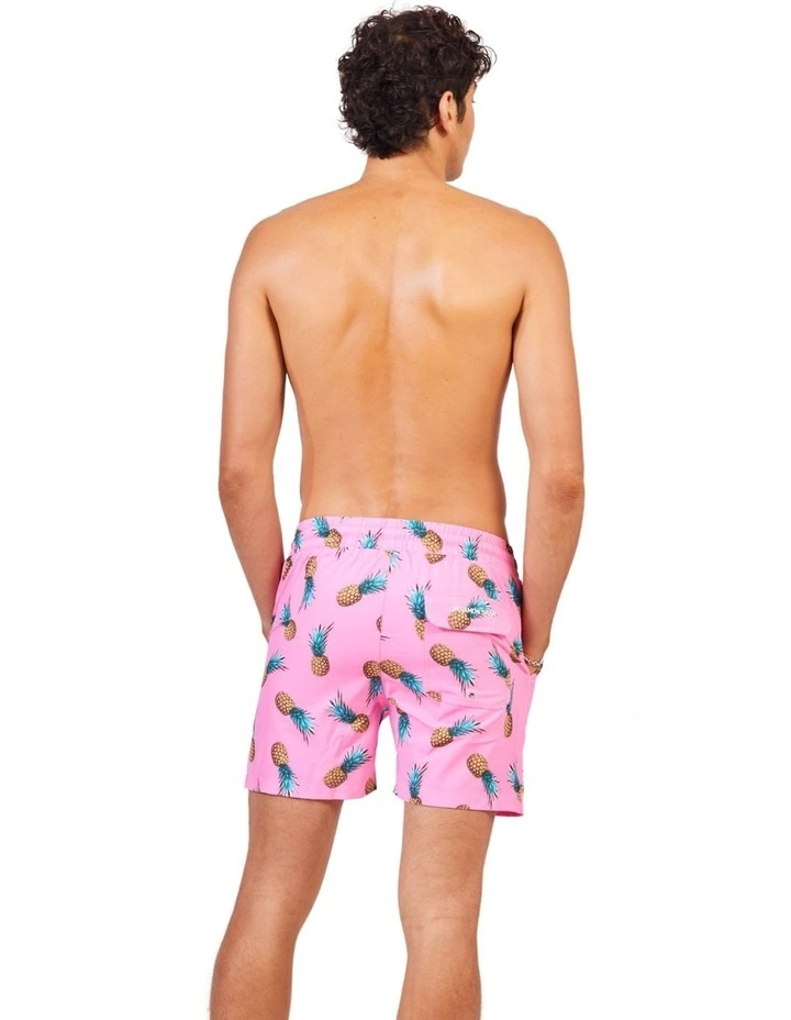 Limited Edition Sustainable Swim Short in Pink