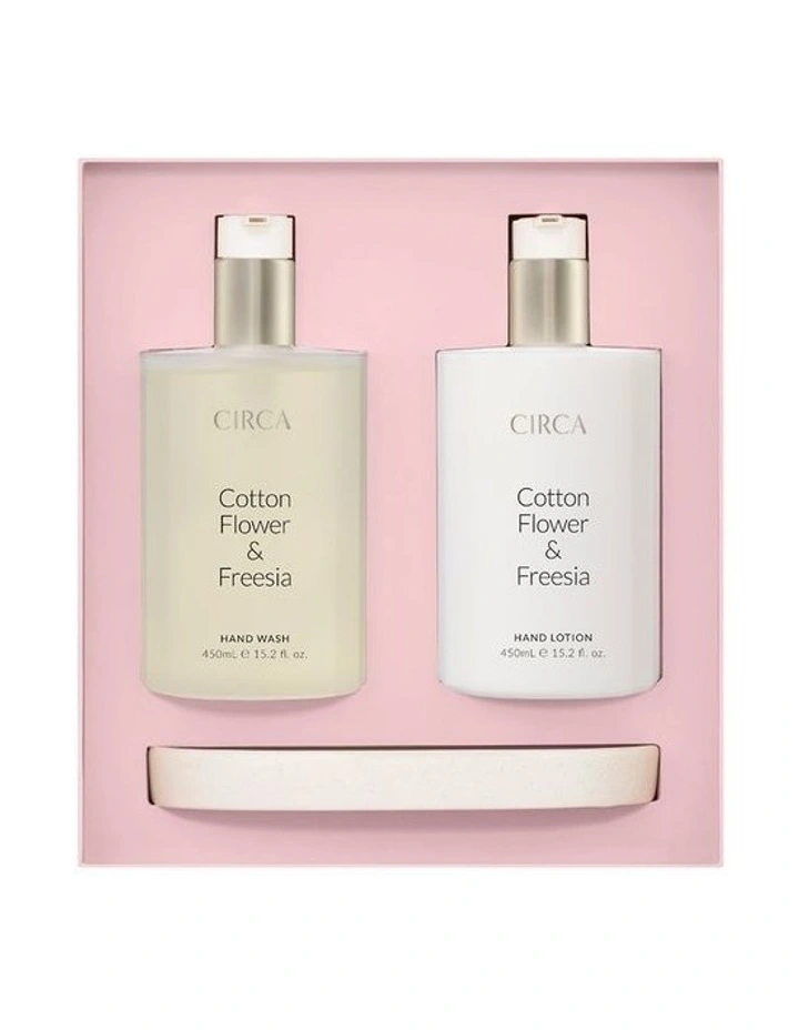 Cotton Flower & Freesia Hand Care Duo 900ml