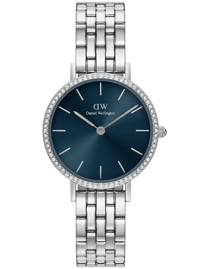 Petite Lumine Stainless Steel Watch in Silver