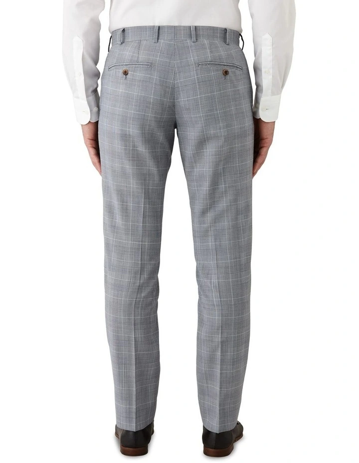 Fabio Tailored Fit Trouser in Light Blue