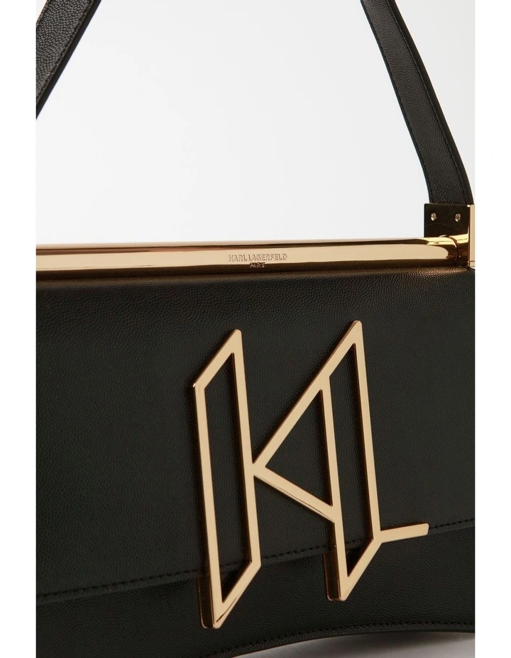 Ikons Demi Shoulder Bag in Black