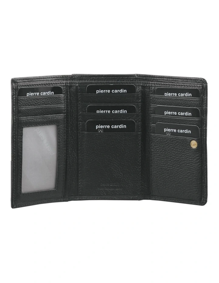 Tri-Fold Wallet Small in Black