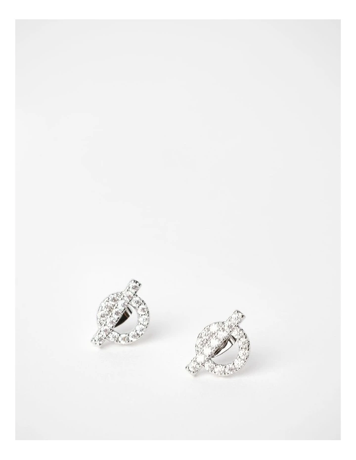Diamante Buckle Boxed Jewellery in Silver