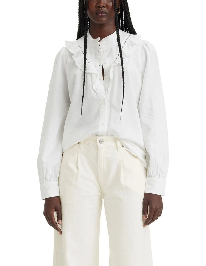 Carinna Blouse in Bright White