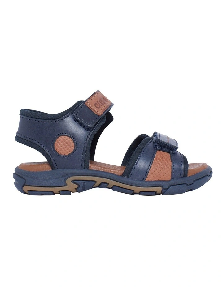 Huck Navy Sandals