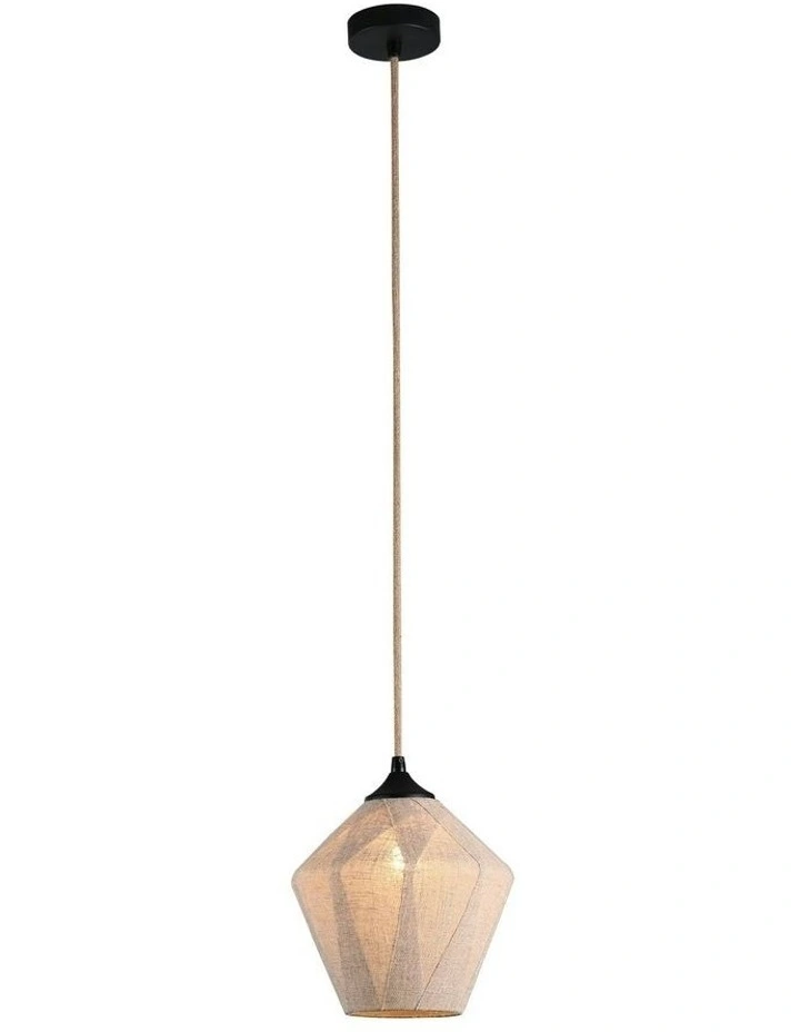Diamond Vespera Pendant Light in Beige