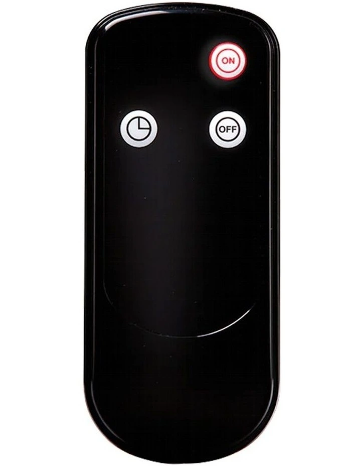 Goldair 72cm 2000W Outdoor Radiant Heater with Wifi/Remote Home Heating in Black