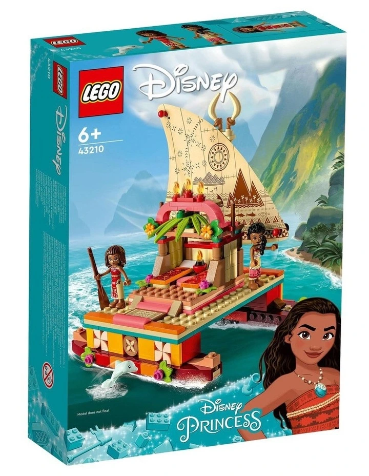 Disney Princess Moana's Wayfinding Boat 43210