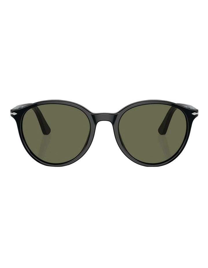 PO3350S Polarised Sunglasses in Black