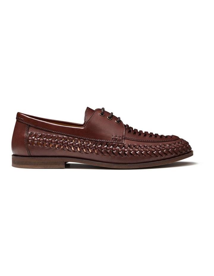 Rory Leather Casual Shoes in Brown