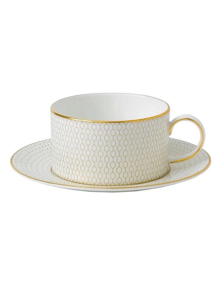 Gio Gold Teacup & Saucer Tea Set