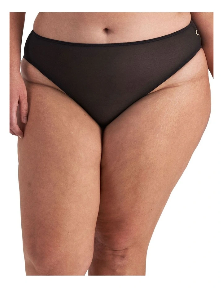 Because Hi Bikini in Black