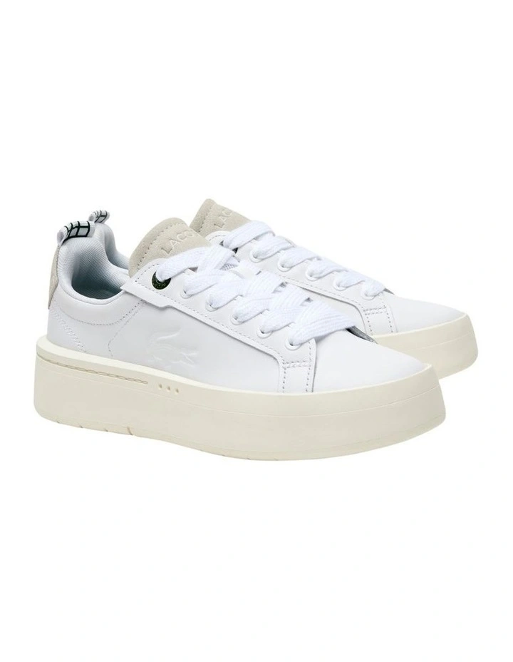 Carnaby Plat Leather Sneakers in White