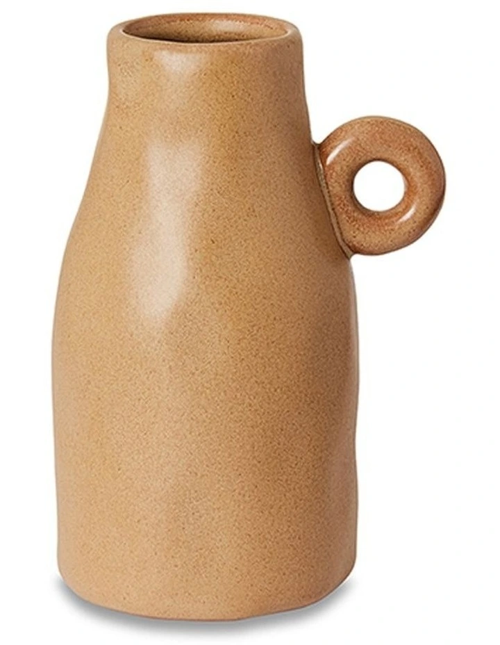Clyde Clay Mini Vase 8.4x6.7x12.4cm in Brown