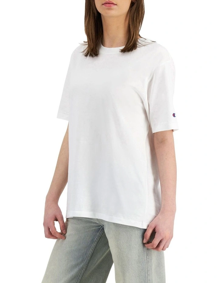 Jersey Lightweight Staple Tee in White