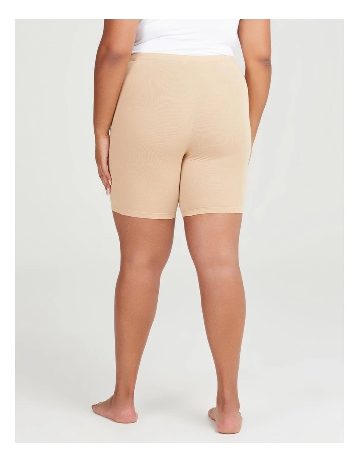 Australian Cotton Anti Chafe Shorts in Nude