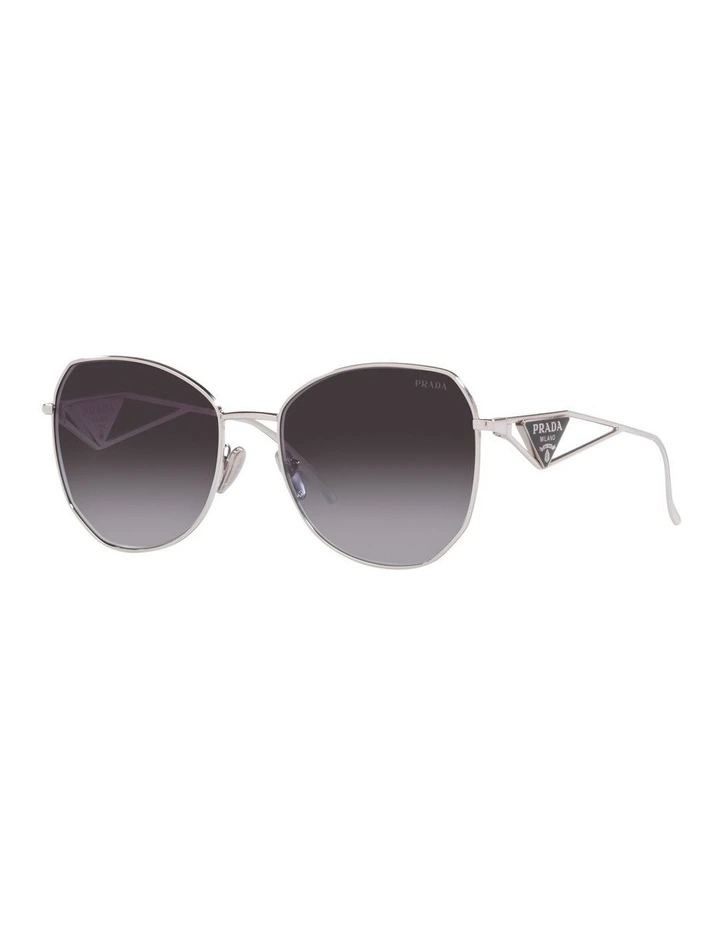 PR 57YS Silver Sunglasses