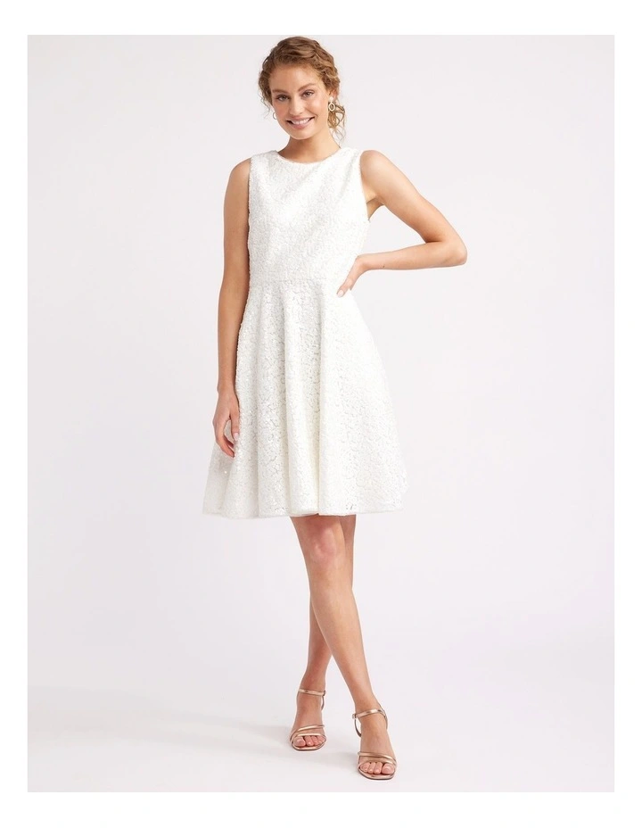 Marrakesh Mini Dress in Ivory