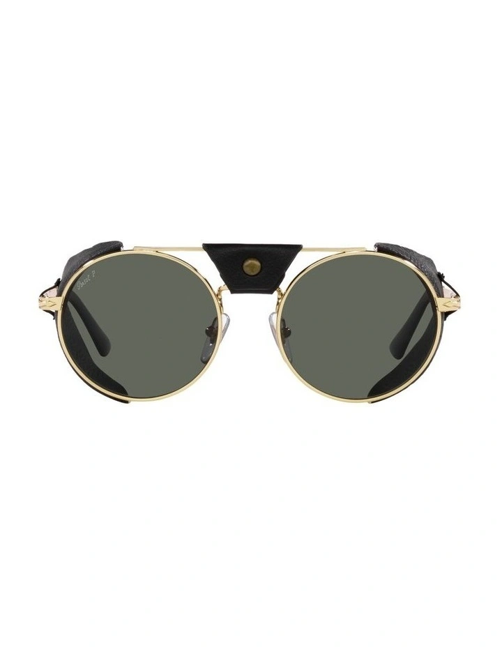 PO2496SZ Gold Polarised Sunglasses
