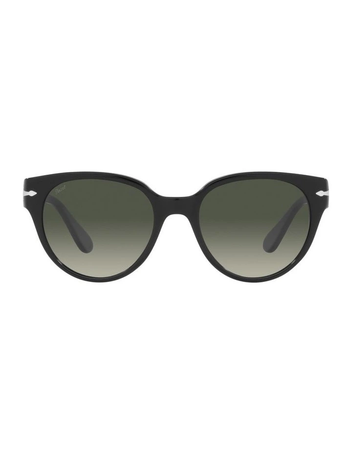 PO3287S Black Sunglasses