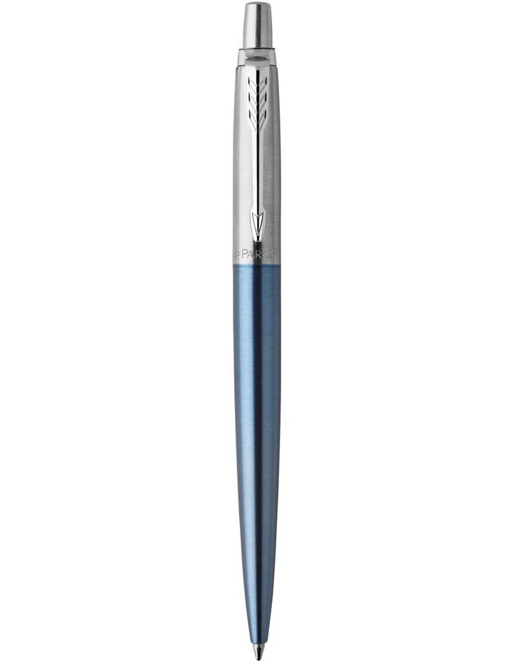 Jotter Waterloo Blue Chrome Trim Ballpoint Pen