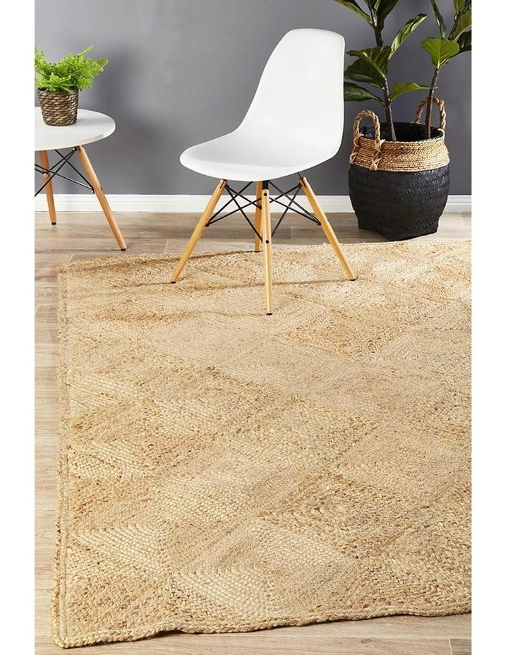 Atrium Hatch Rug in Natural