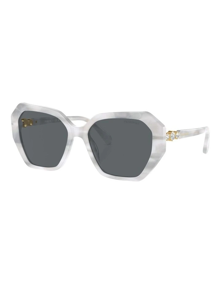 SK6017 Sunglasses in White