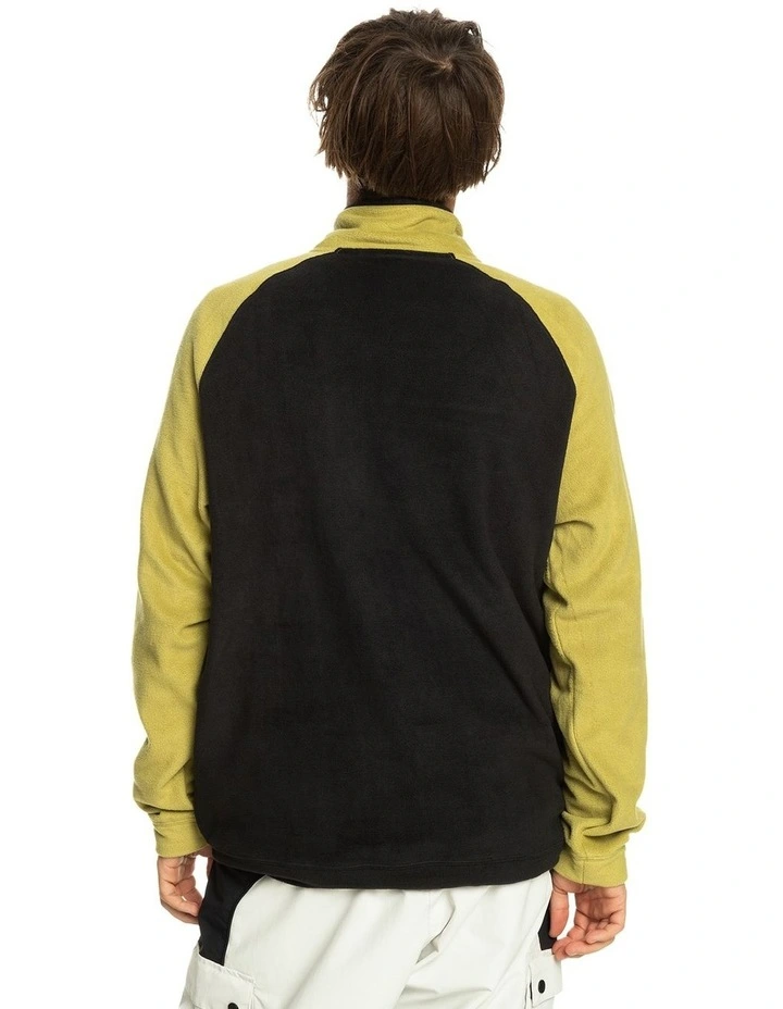 Powder Chaser Technical Fleece Sweater in True Black