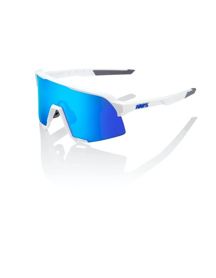 S3 Matte White HiPER Blue