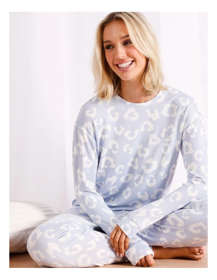 Supersoft Long Sleeve Top in Blue