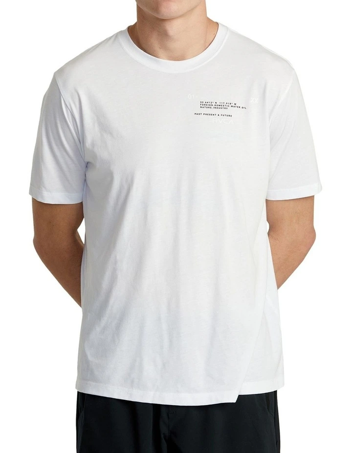 Reflective Base T-shirt in White