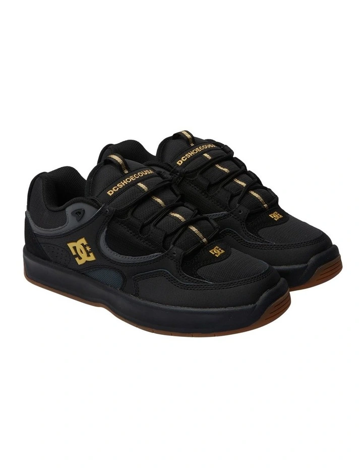 Kalynx Zero Shoes in Black/Gold