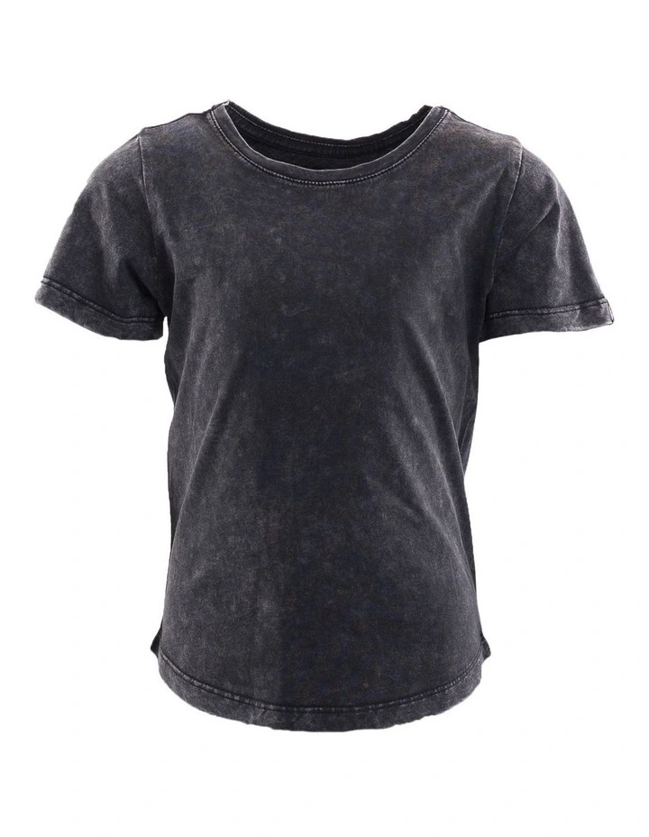 Acid Tee (3-7 Years) in Black