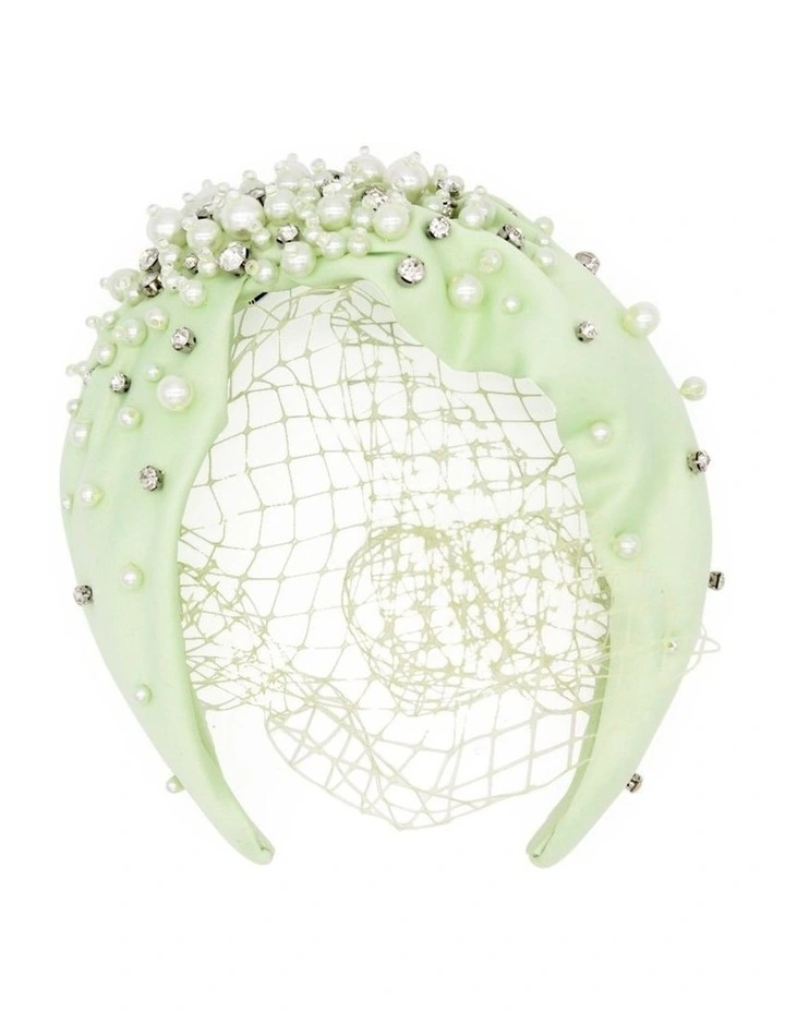 Naya Headpiece in Mint