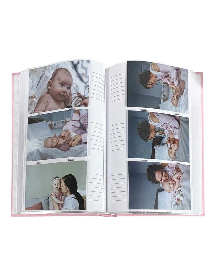 Story Candy Photo Album 300 Photo Capacity in Pink