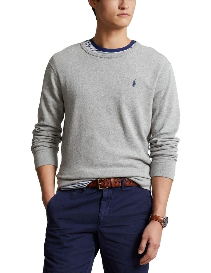 Spa Terry Sweatshirt in Grey