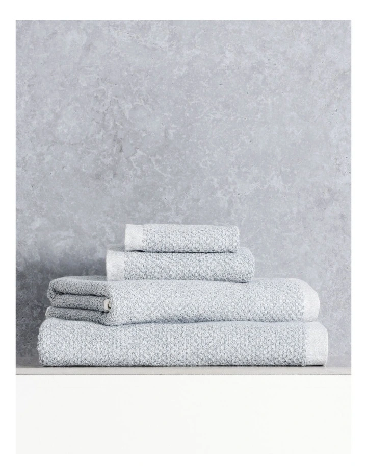 Boston Towel Range in Anchor Grey