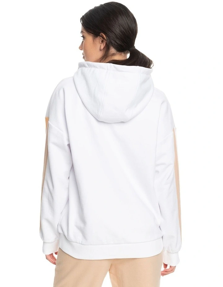Essential Energy Pullover Hoodie in Bright White