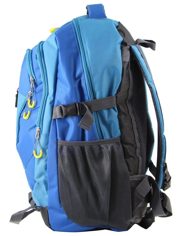 Nylon Travel and Sport Backpack in Blue