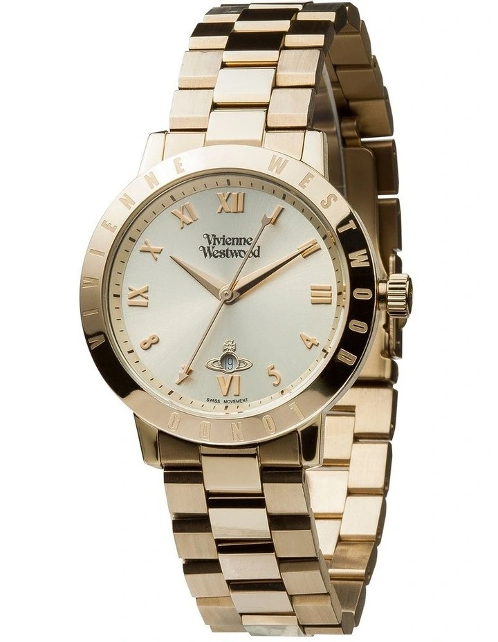 Bloomsbury Stainless Steel Watch in Gold