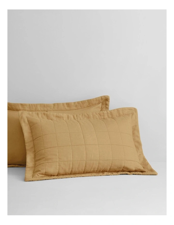 Abbotson Sham in Ochre