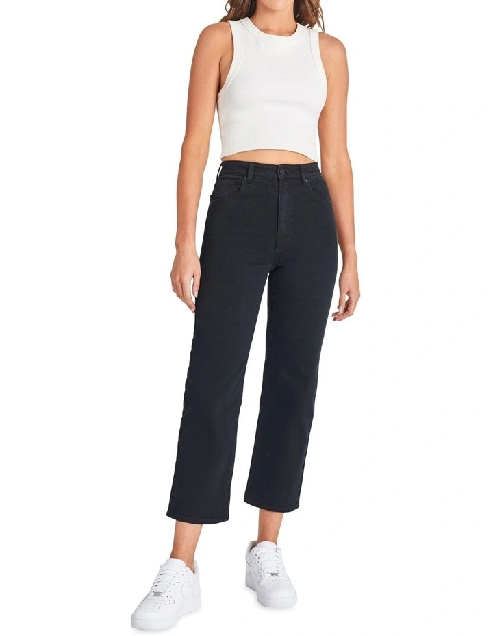 A Venice Straight Leg Jean in Dead Of Night