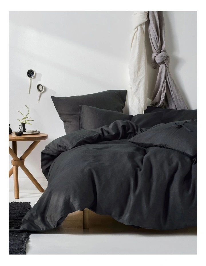 Nimes Quilt Cover Set In Magnet