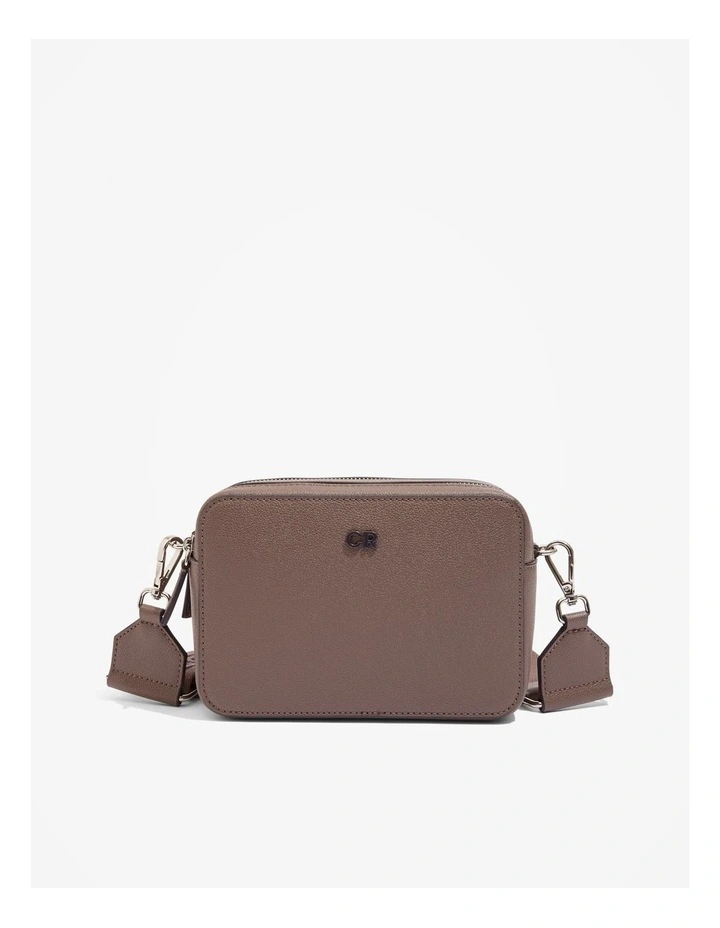 Contrast Camera Bag in Truffle