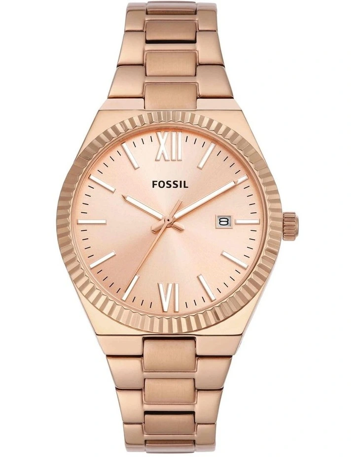 Scarlette Analogue ES5258 Watch in Rose