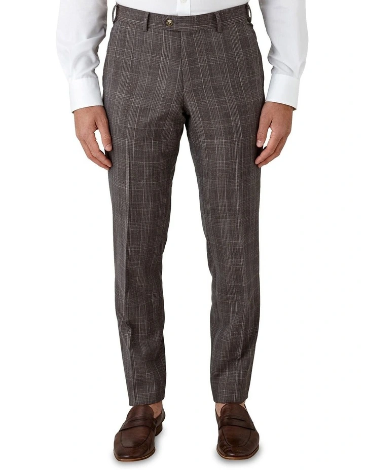 Interceptor Modern Fit Trouser in Brown