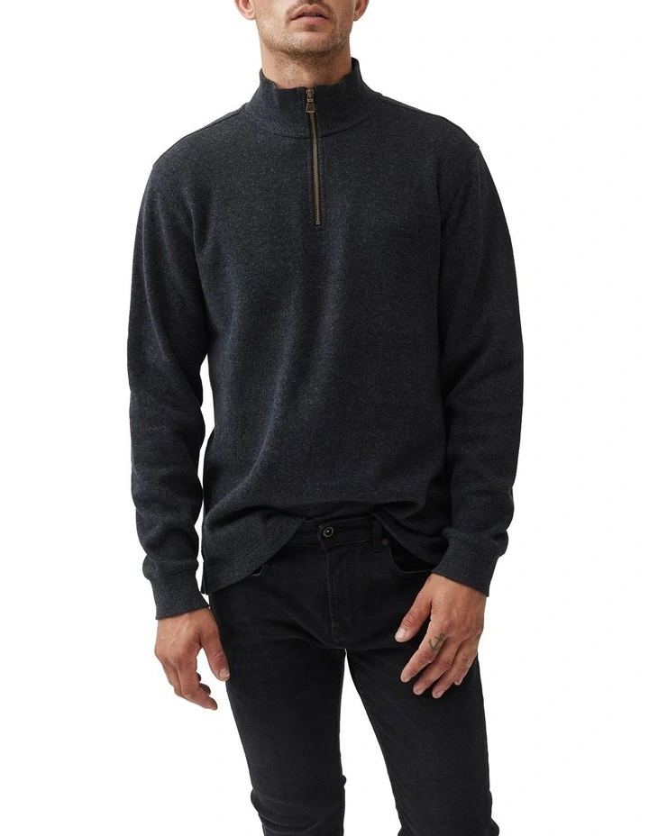 Alton Ave Sweat in Asphalt