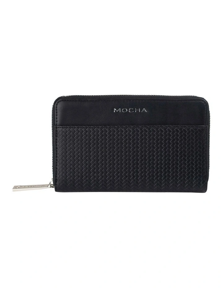 Tessa Long Wallet in Black