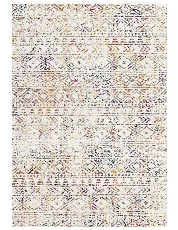Oasis Ismail Multi Grey Rustic Rug
