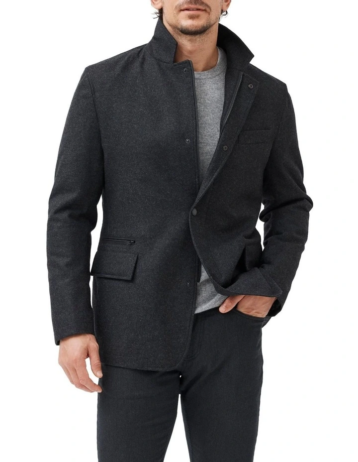 Longbush Jacket in Graphite